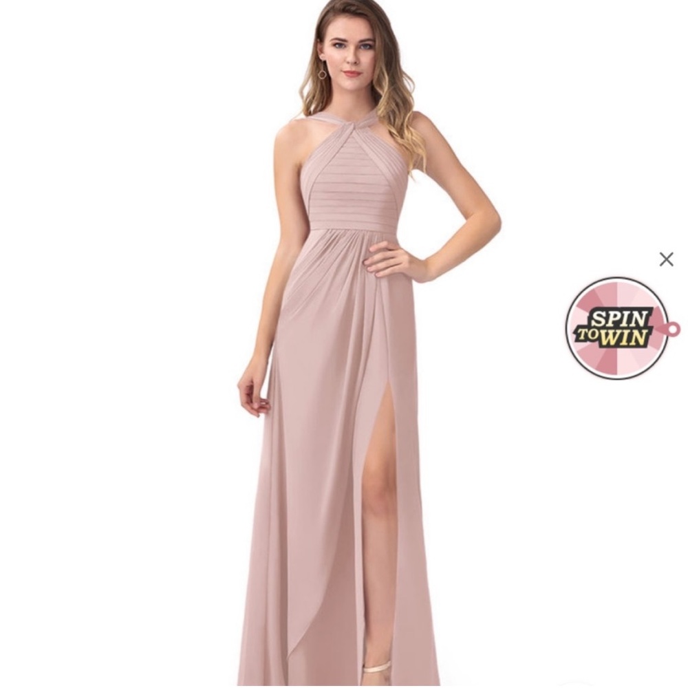 NWT Azazie Mellie Bridesmaids Dress Size 2 in Rose Petal